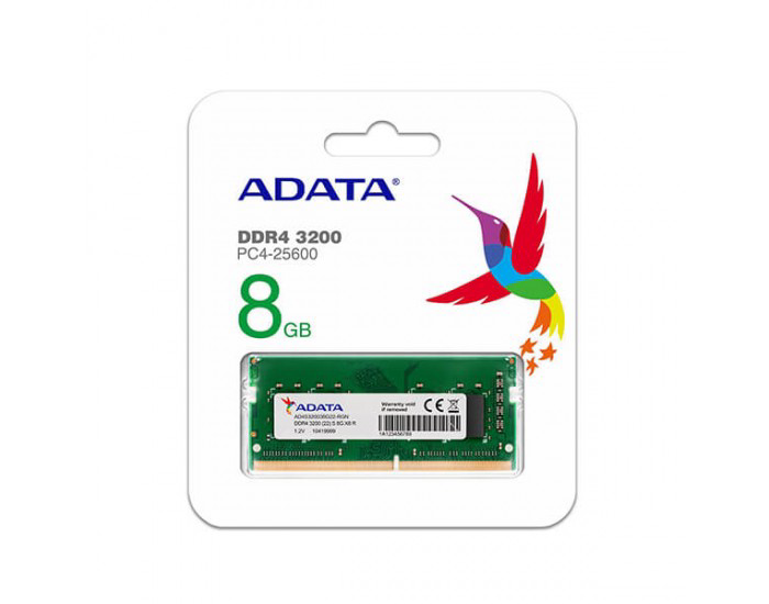 ADATA LAPTOP RAM 8GB DDR4 3200 MHZ